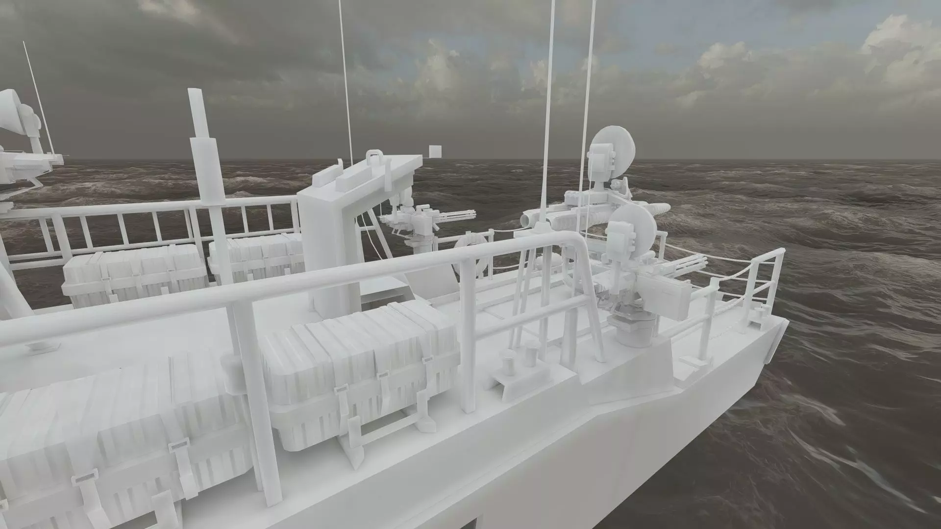 DETAILED PATROL BOAT 3D model_41