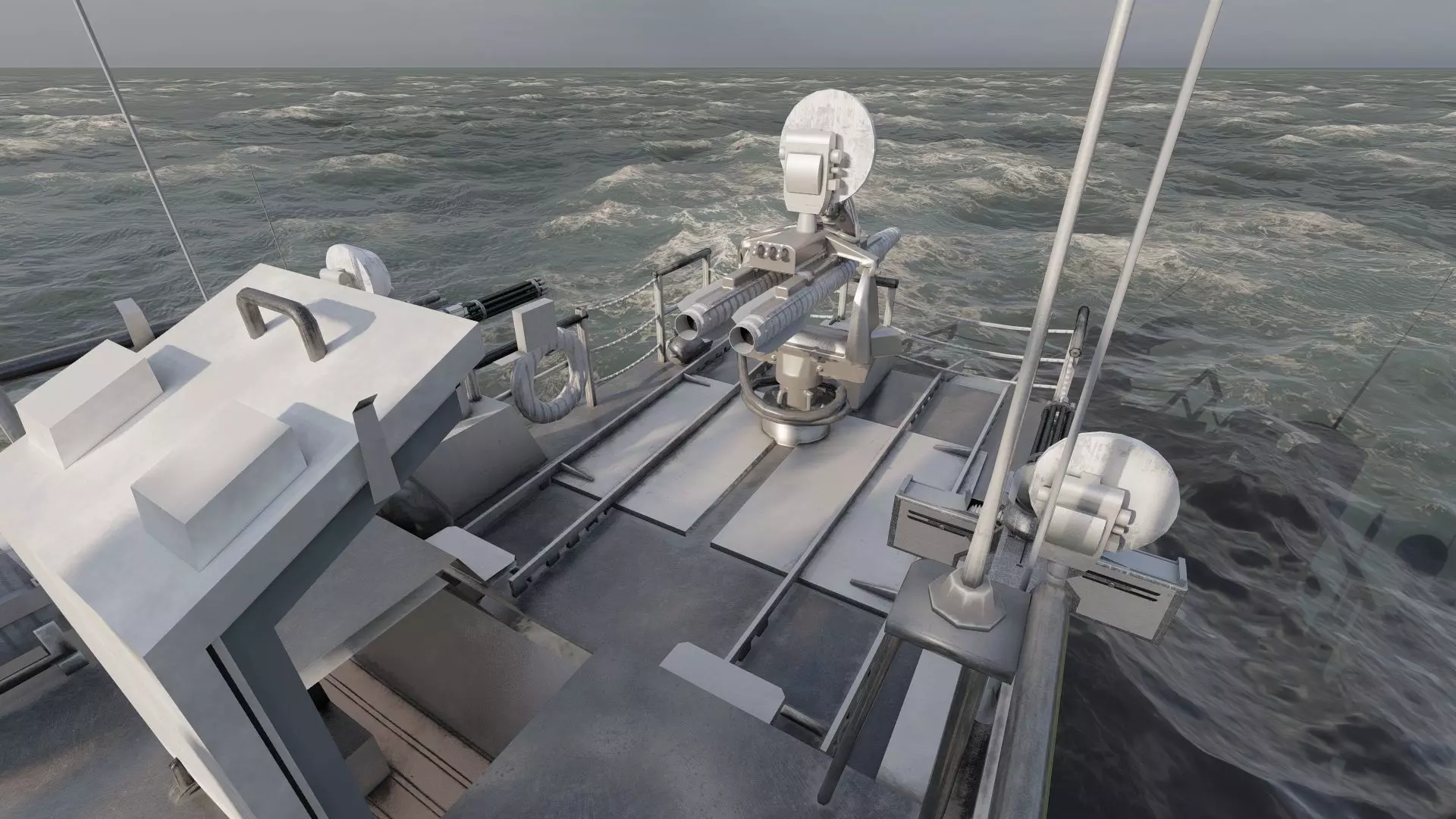 DETAILED PATROL BOAT 3D model_22