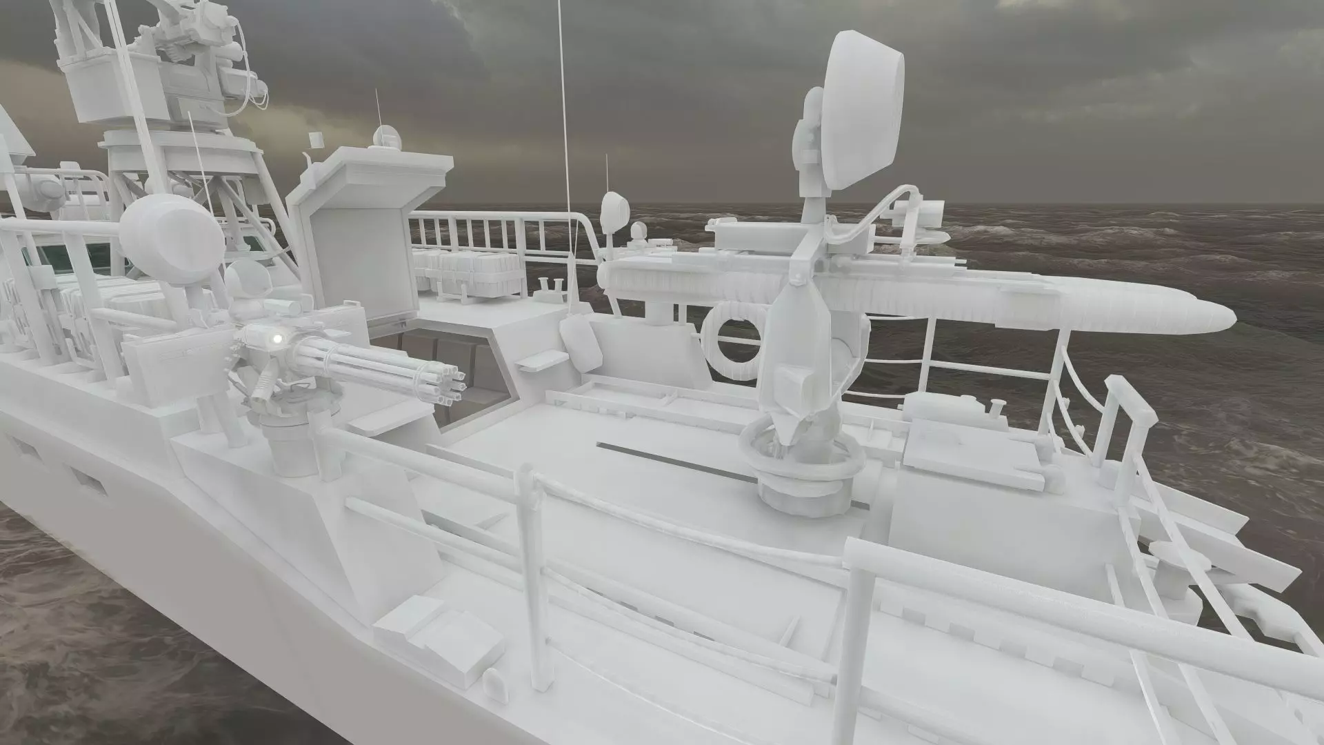 DETAILED PATROL BOAT 3D model_43