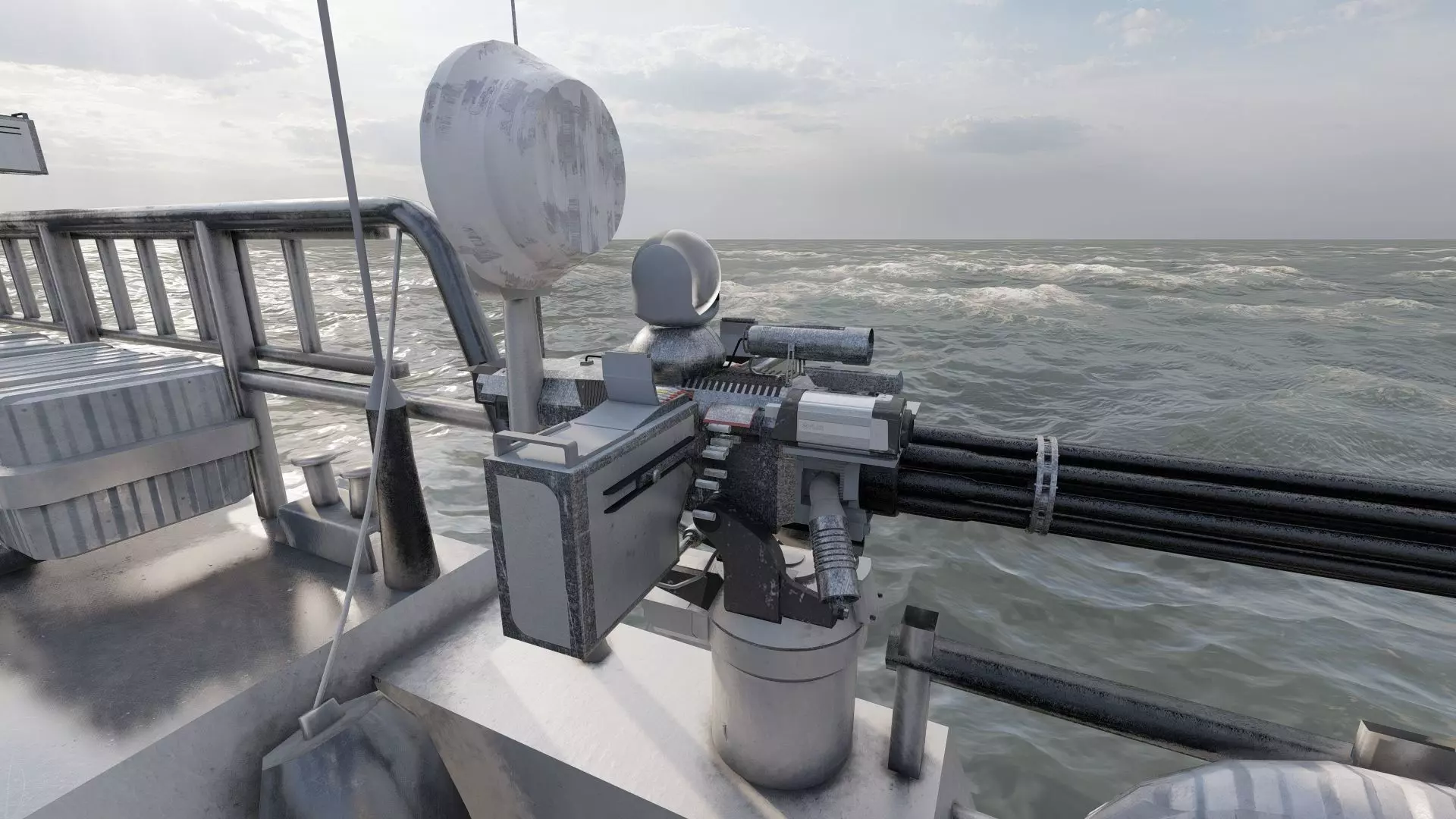 DETAILED PATROL BOAT 3D model_27