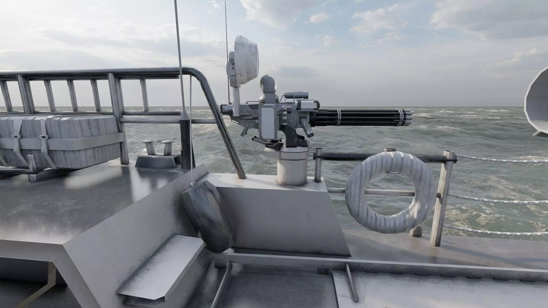 DETAILED PATROL BOAT 3D model_26