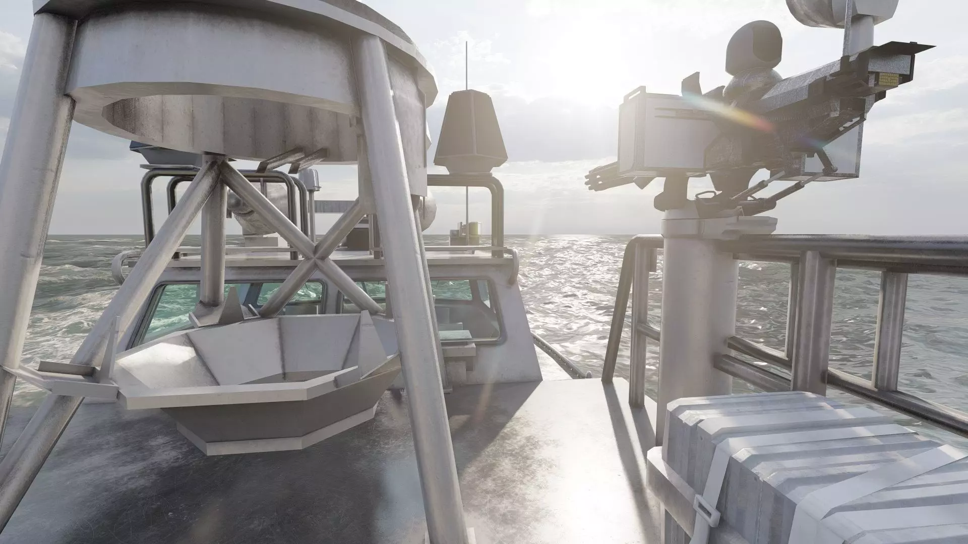 DETAILED PATROL BOAT 3D model_30