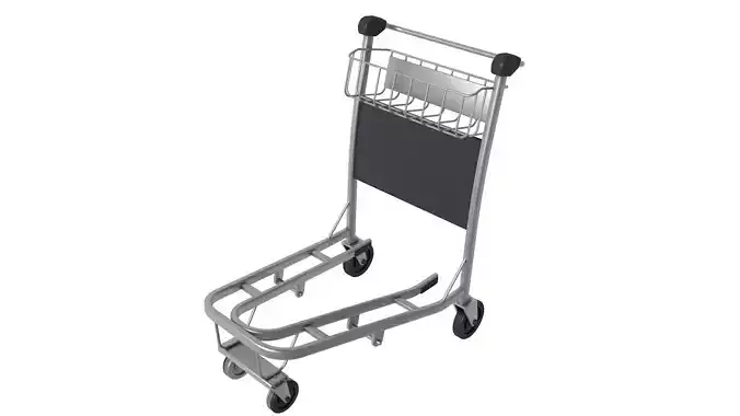 Airport Luggage Trolley 