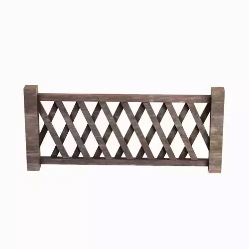 Wooden Fence A 02