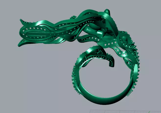 magerit odette ring 3D print model_2