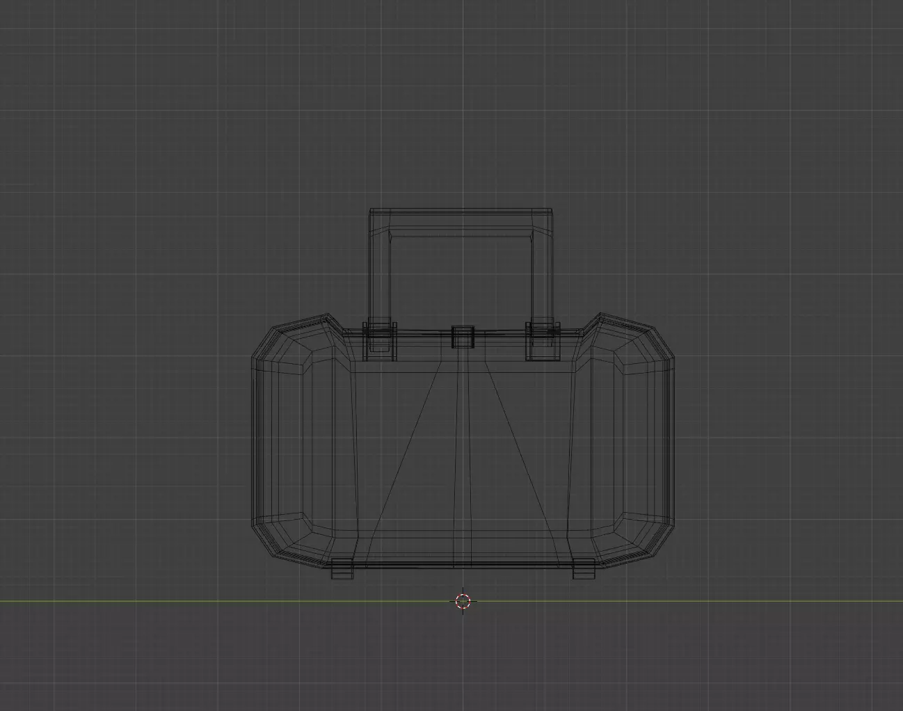 Survival medkit Low-poly 3D model_7