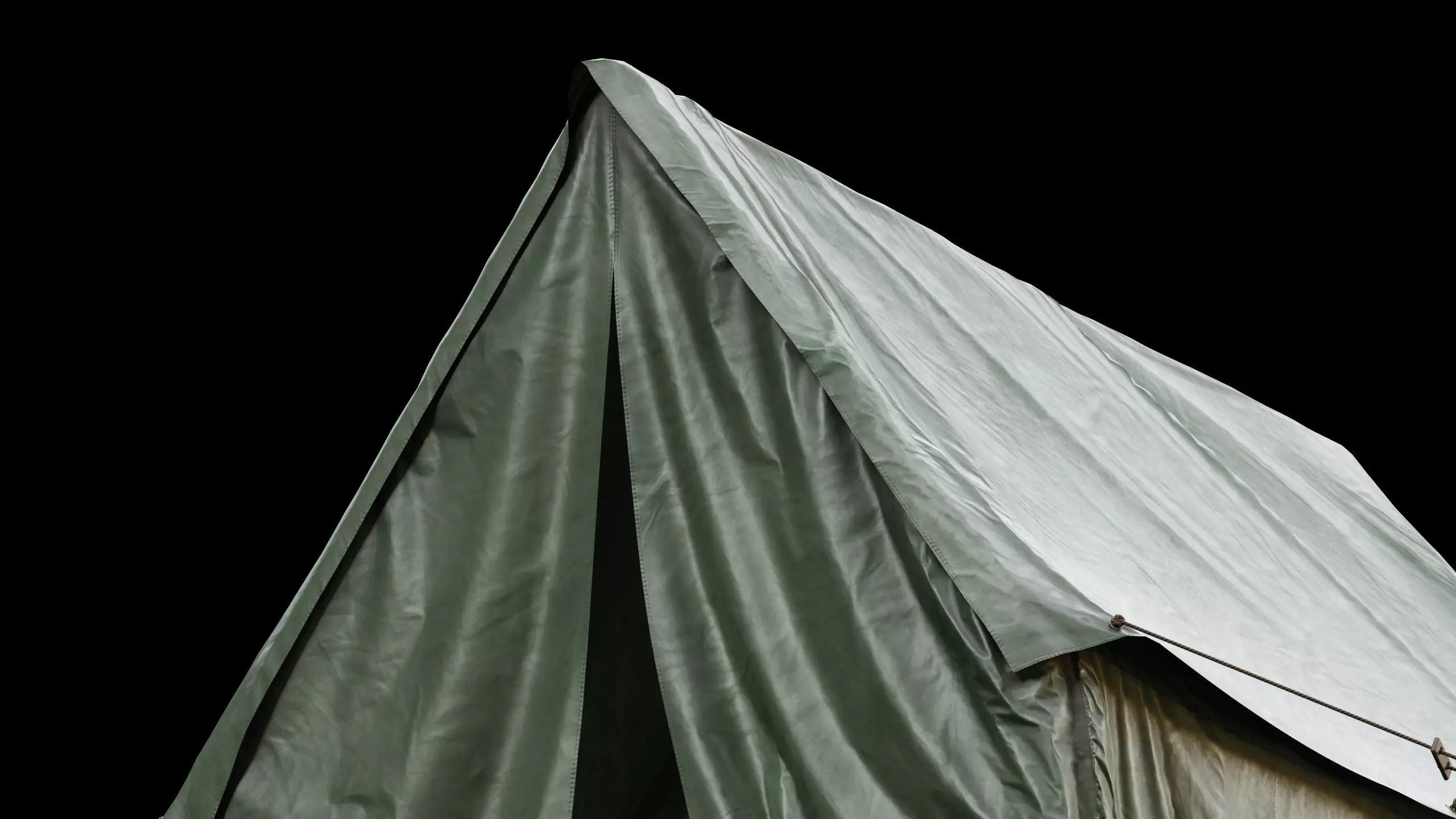 Military Tent 02 Low-poly 3D model_8