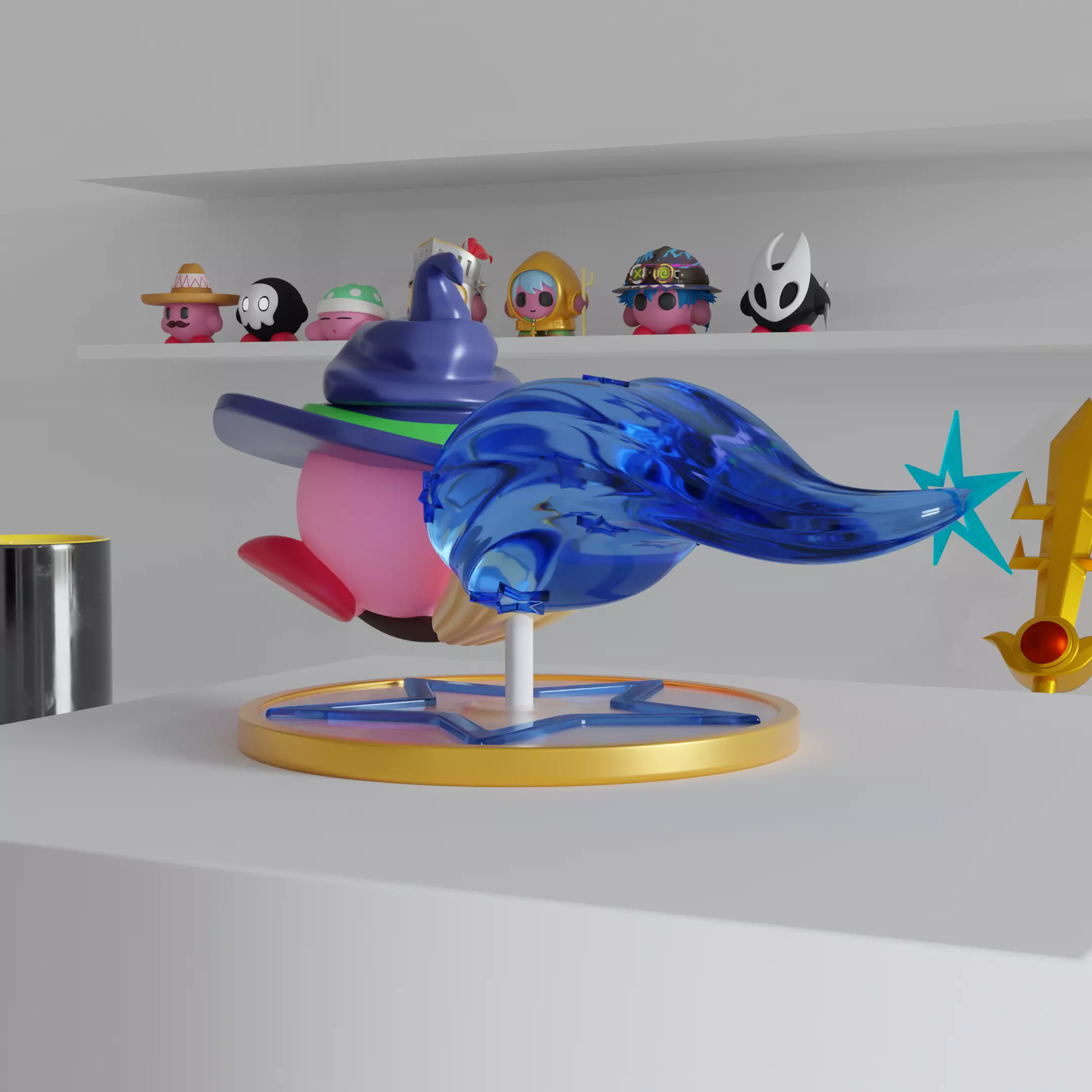 Kirby Witch 3D print model_5