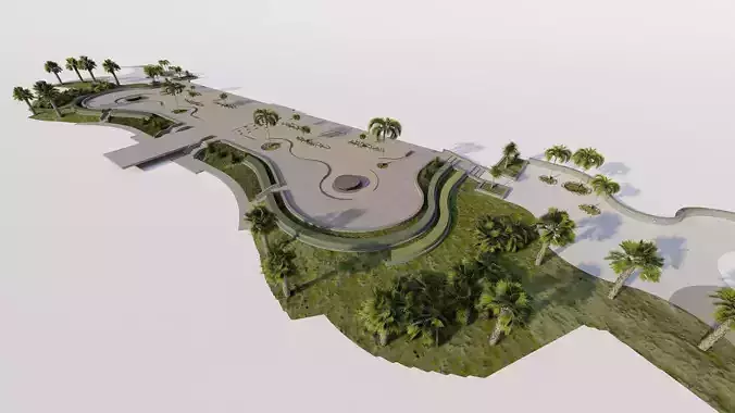 public park-Private Park Landscape