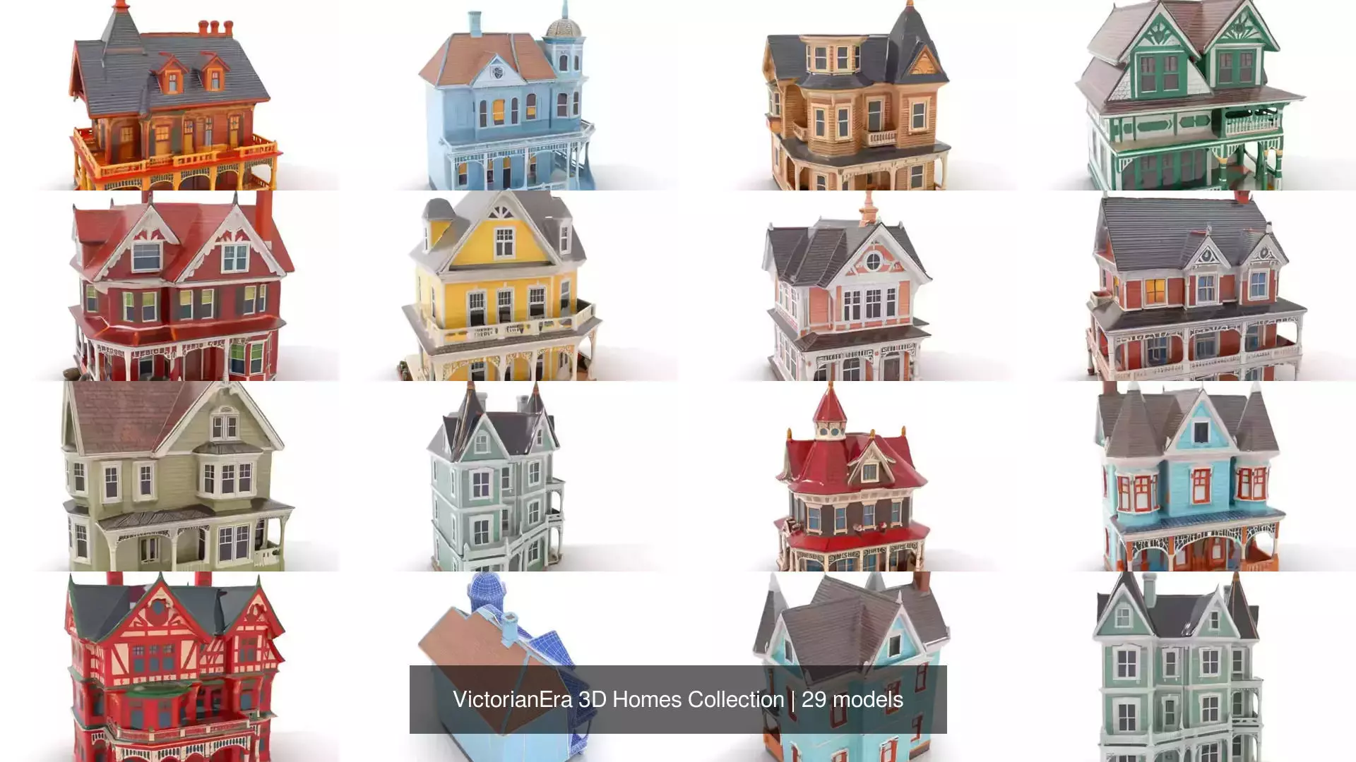 VictorianEra 3D Homes Collection _55