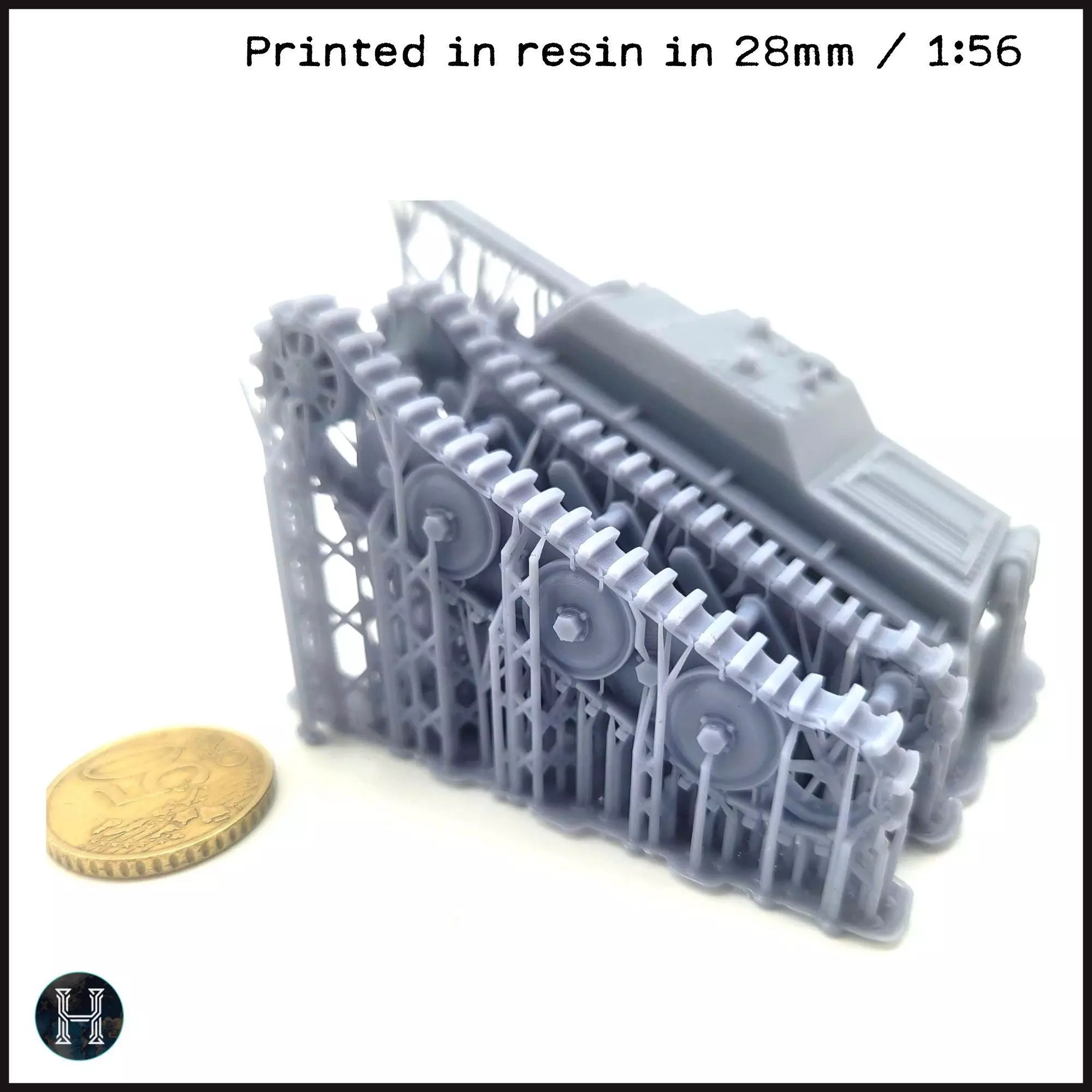 E-5 Panzerkleinzerstorer Rutscher Entwicklung light tank destroy 3D print model_30
