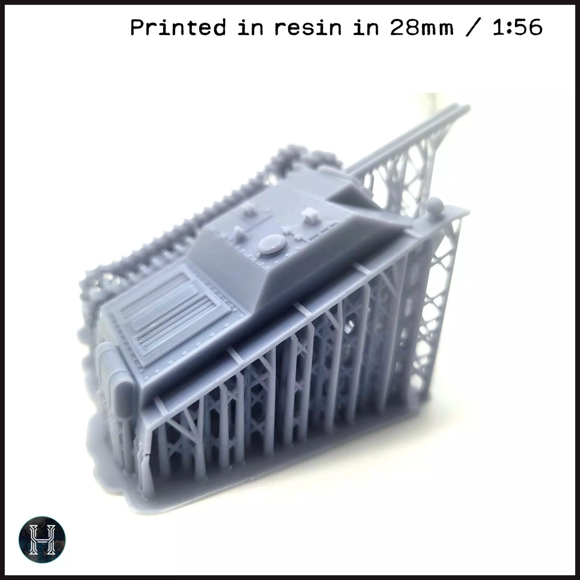 E-5 Panzerkleinzerstorer Rutscher Entwicklung light tank destroy 3D print model_29