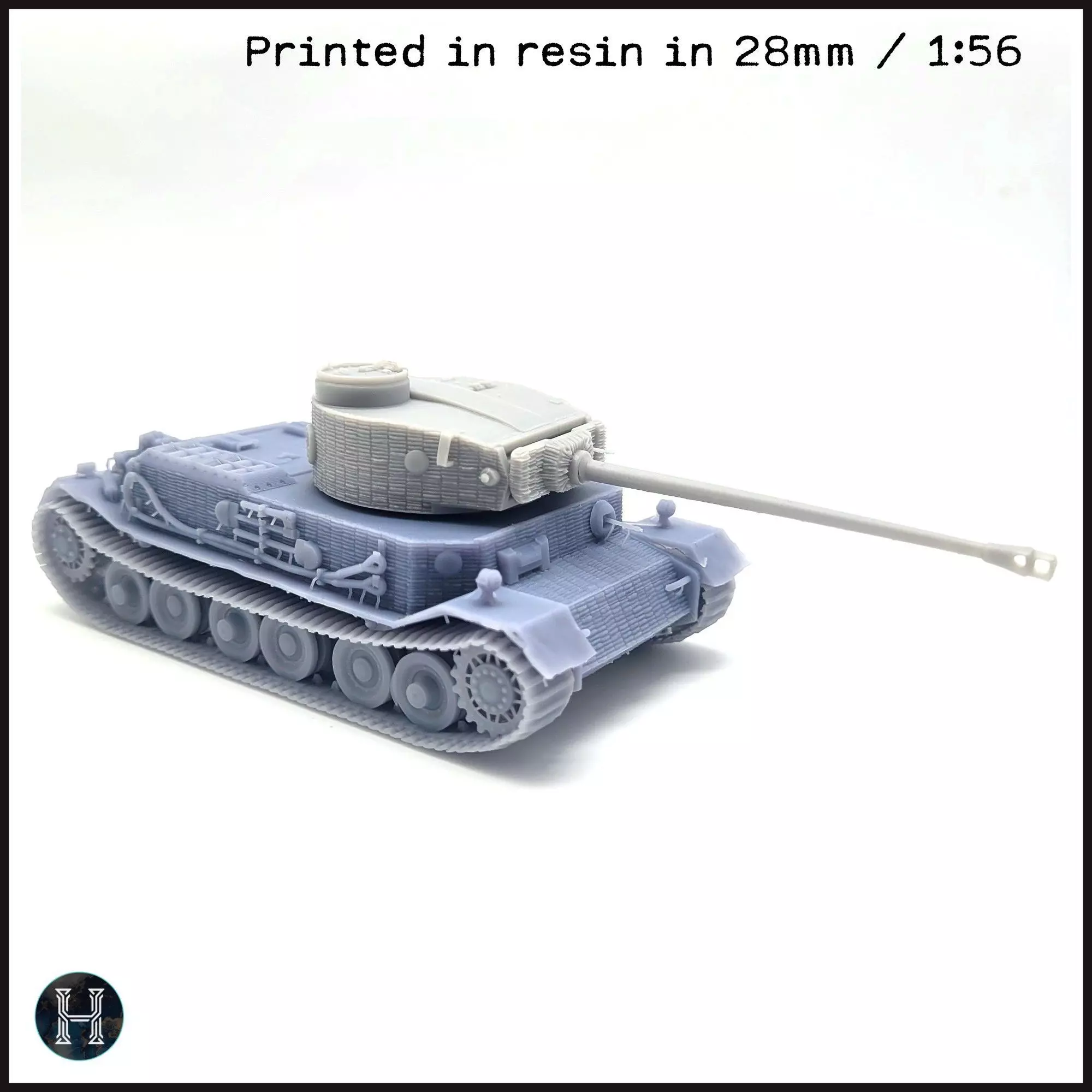 VK 4501 P Tiger prototype heavy tank - Germany Eastern Western F 3D print model_17