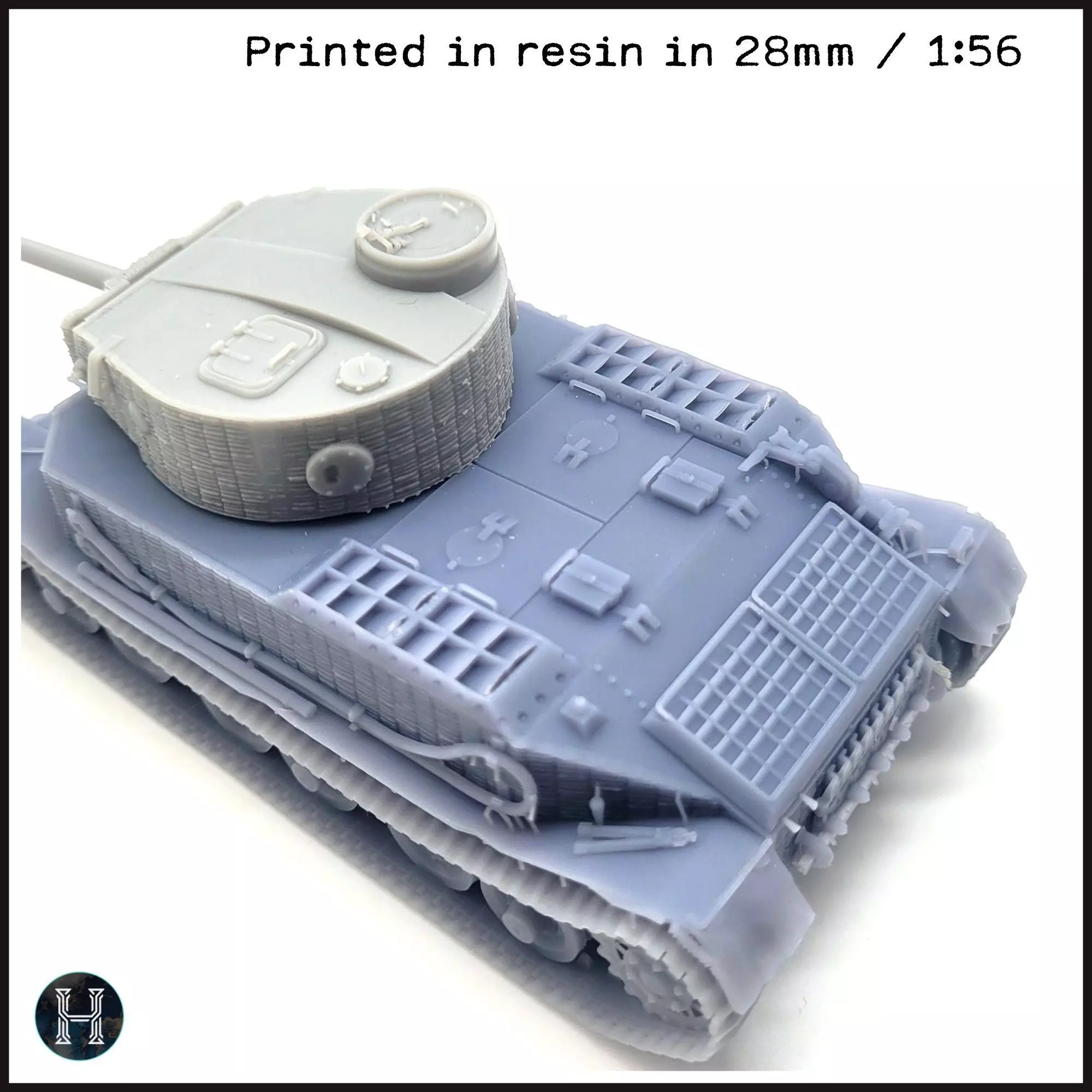VK 4501 P Tiger prototype heavy tank - Germany Eastern Western F 3D print model_19