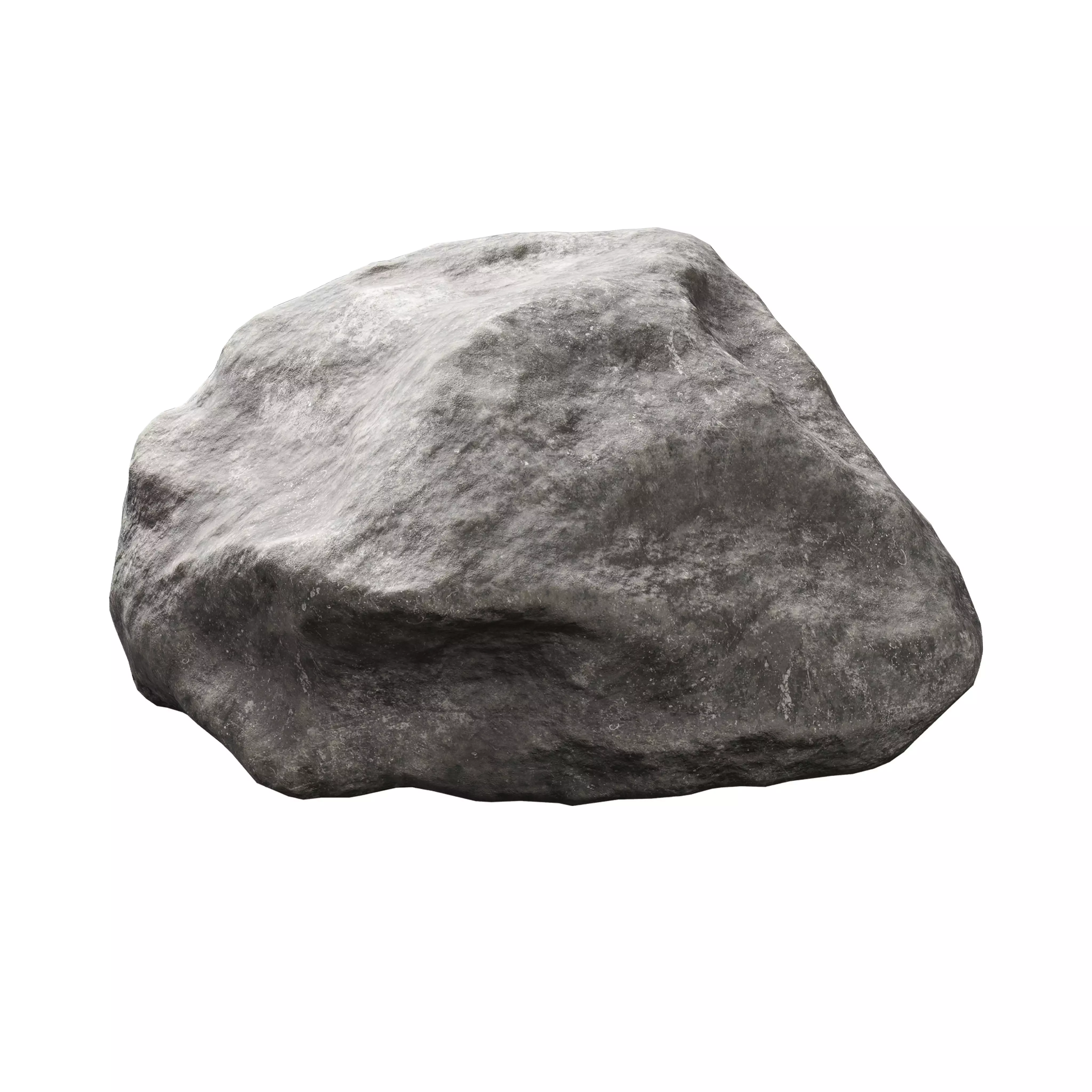 30 Low poly Rock Collection 3D model_29