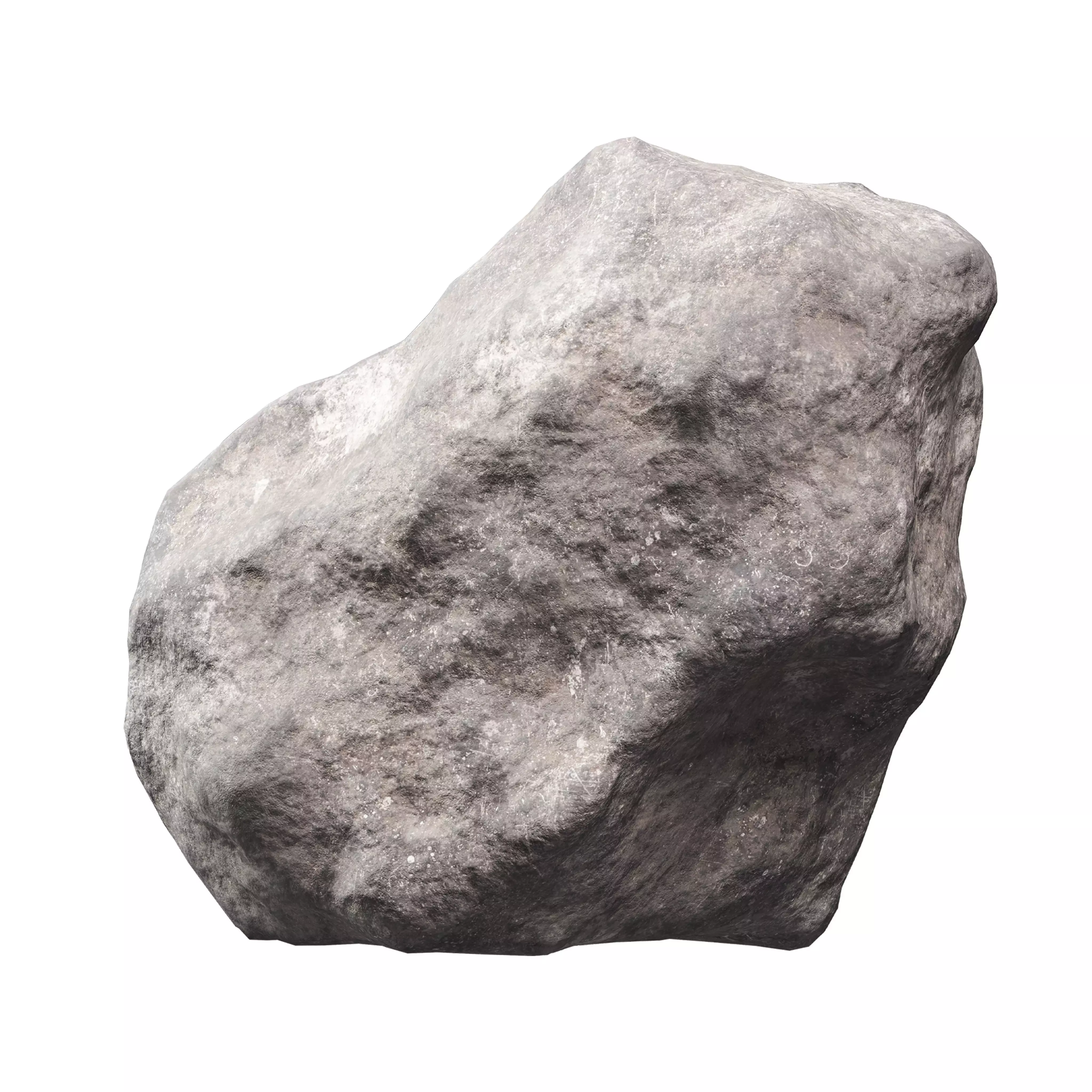 30 Low poly Rock Collection 3D model_38