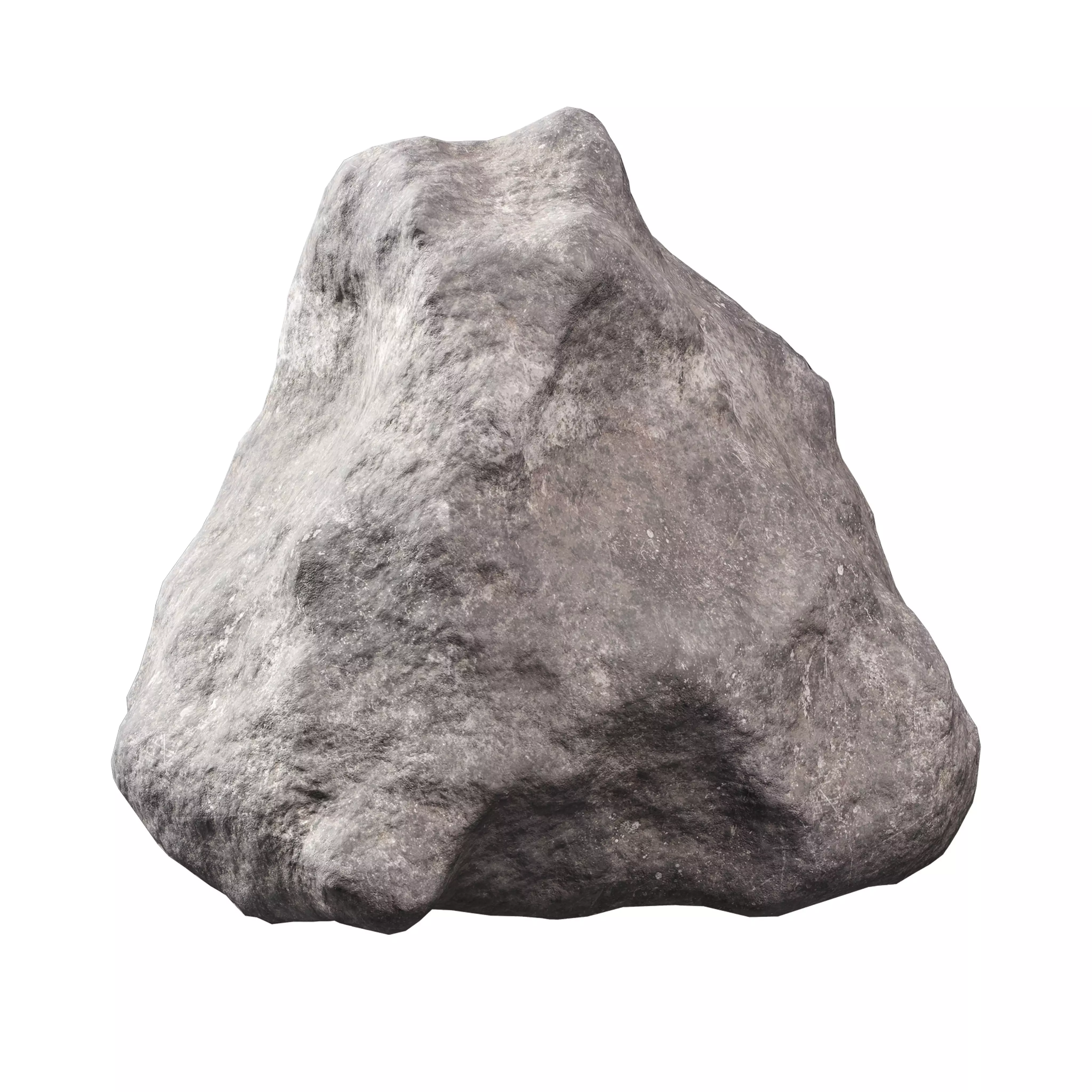 30 Low poly Rock Collection 3D model_40