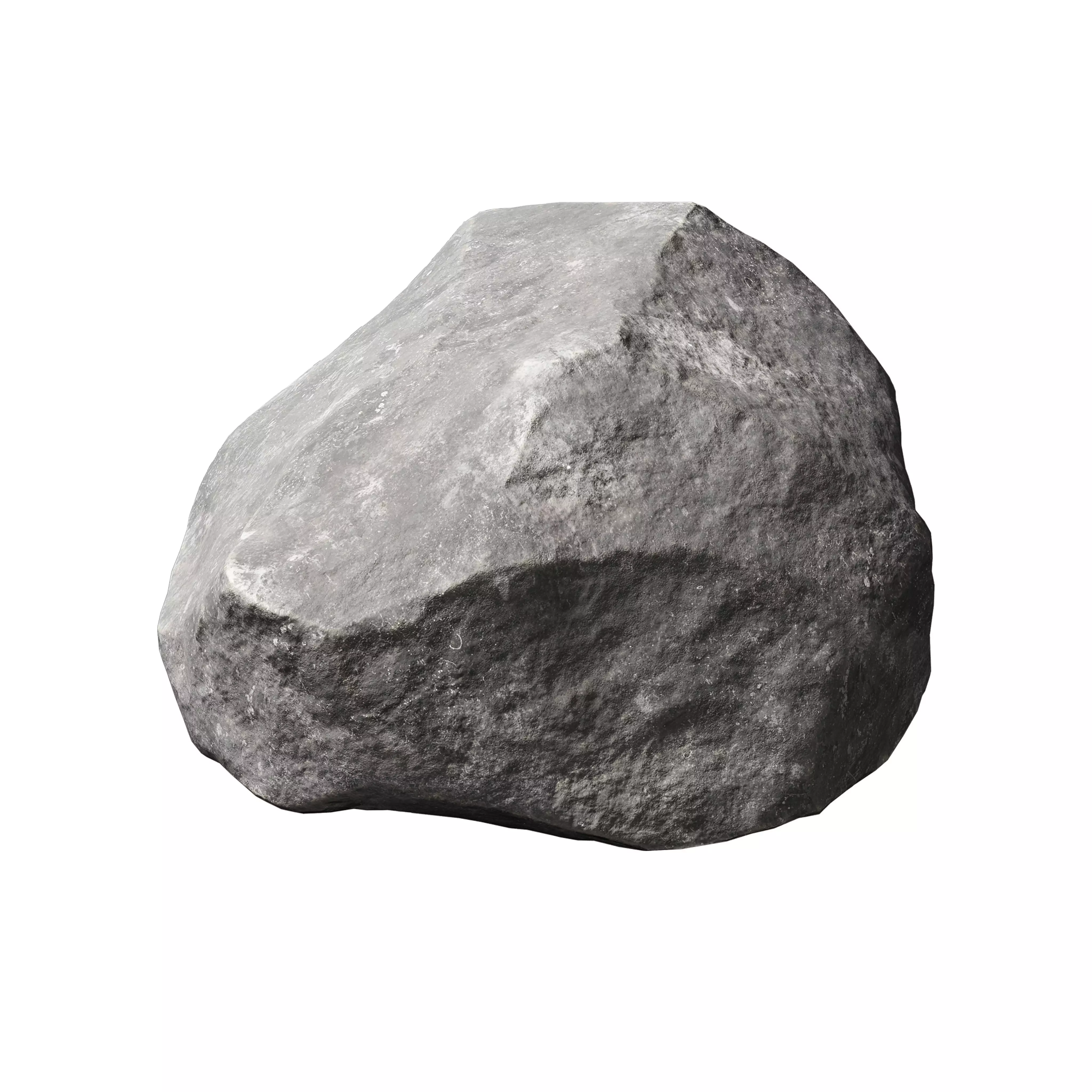 30 Low poly Rock Collection 3D model_33