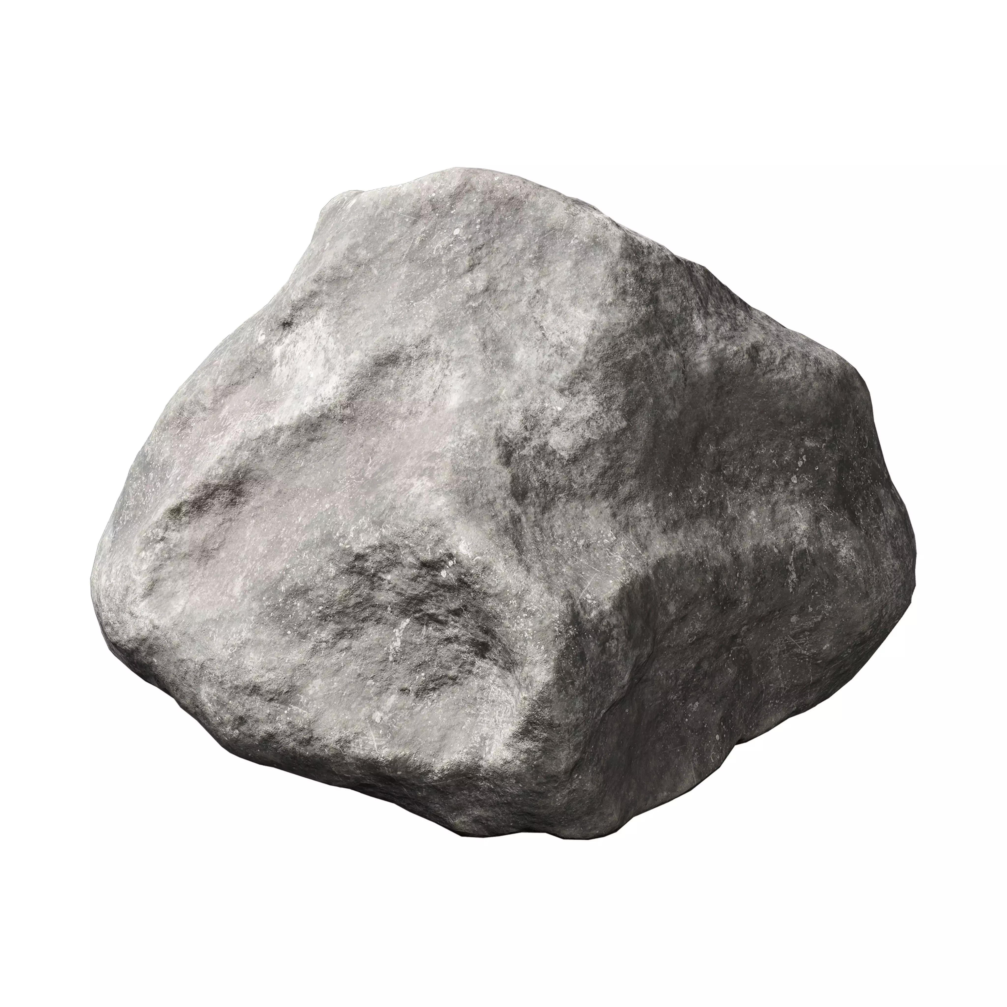 30 Low poly Rock Collection 3D model_32