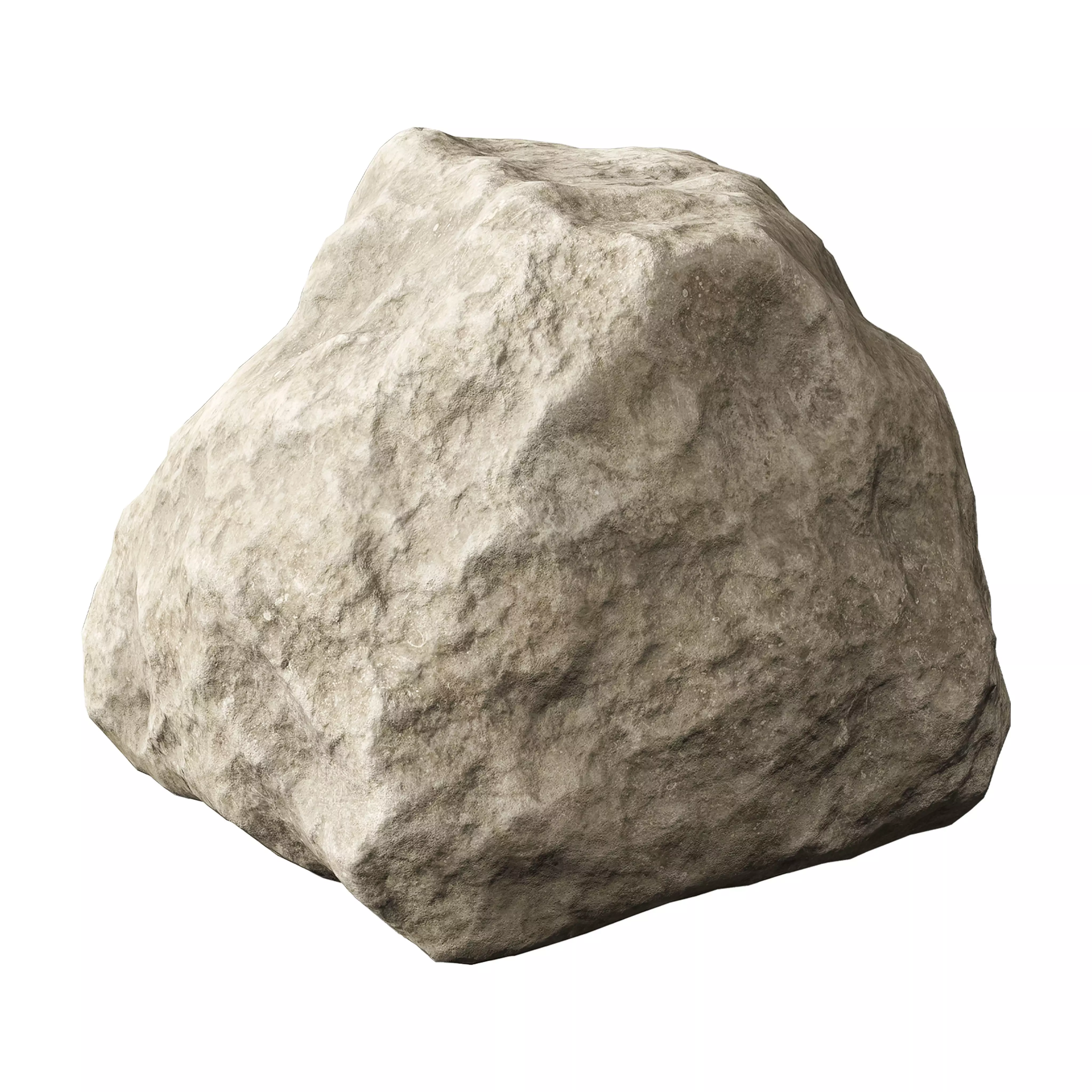 30 Low poly Rock Collection 3D model_15