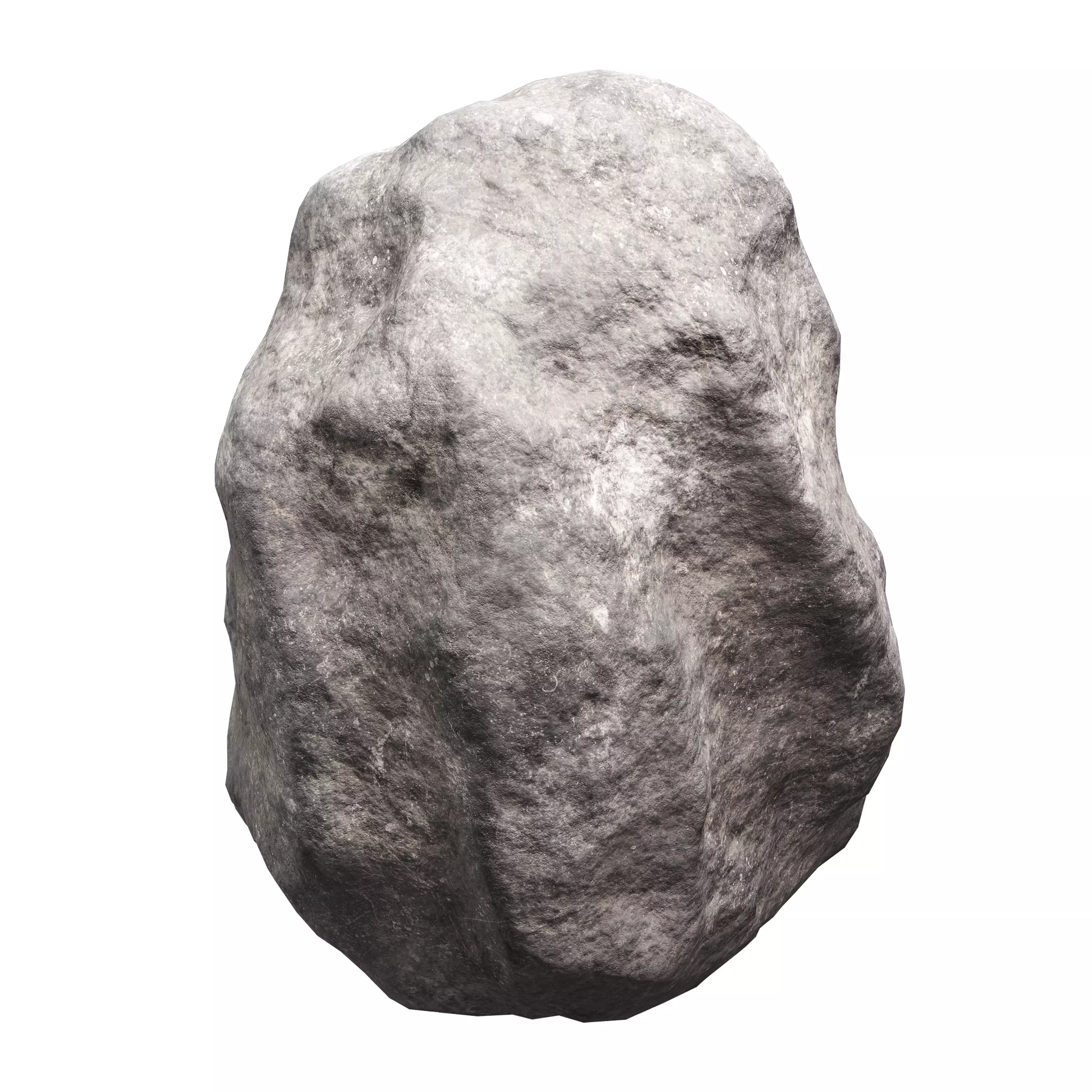 30 Low poly Rock Collection 3D model_37