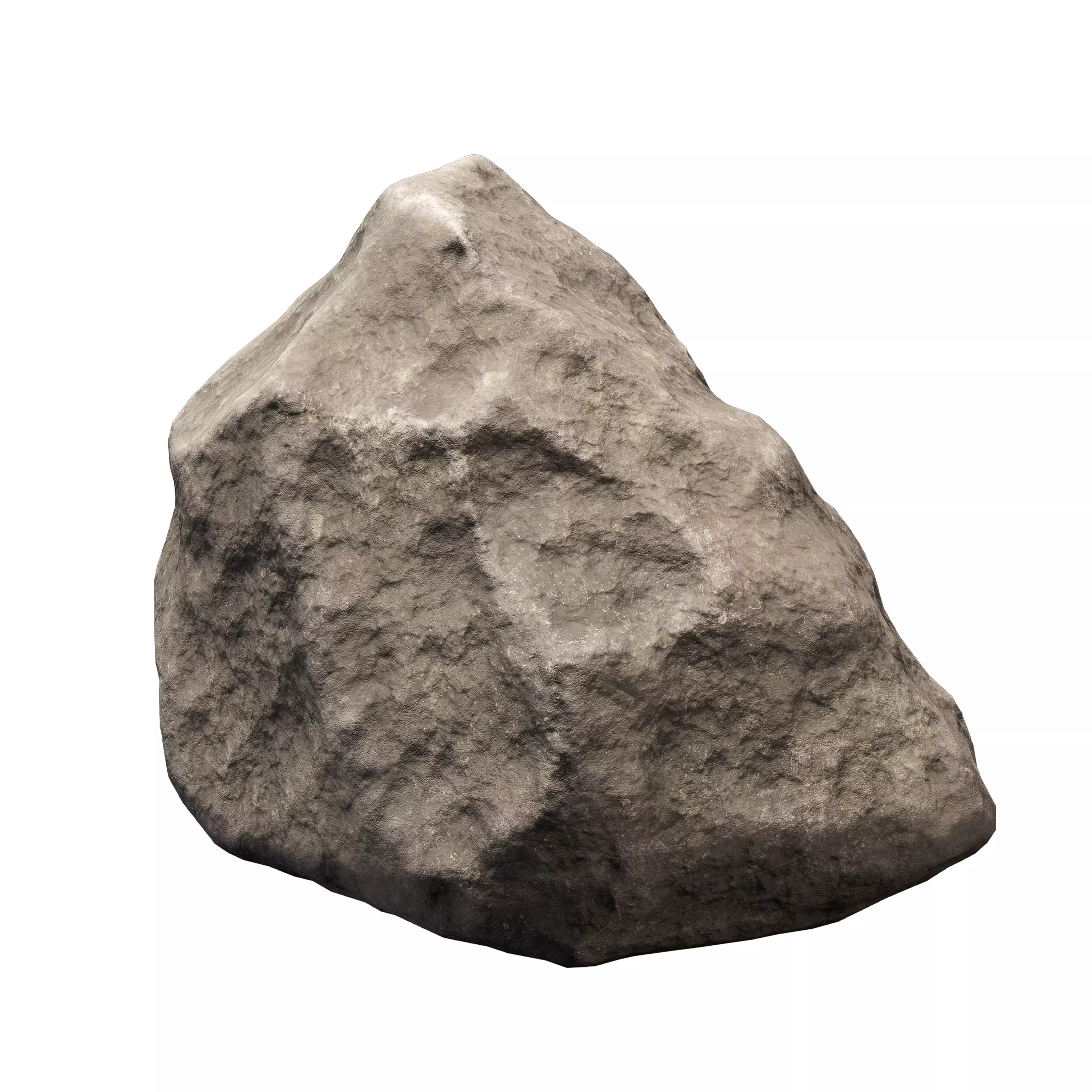 30 Low poly Rock Collection 3D model_25