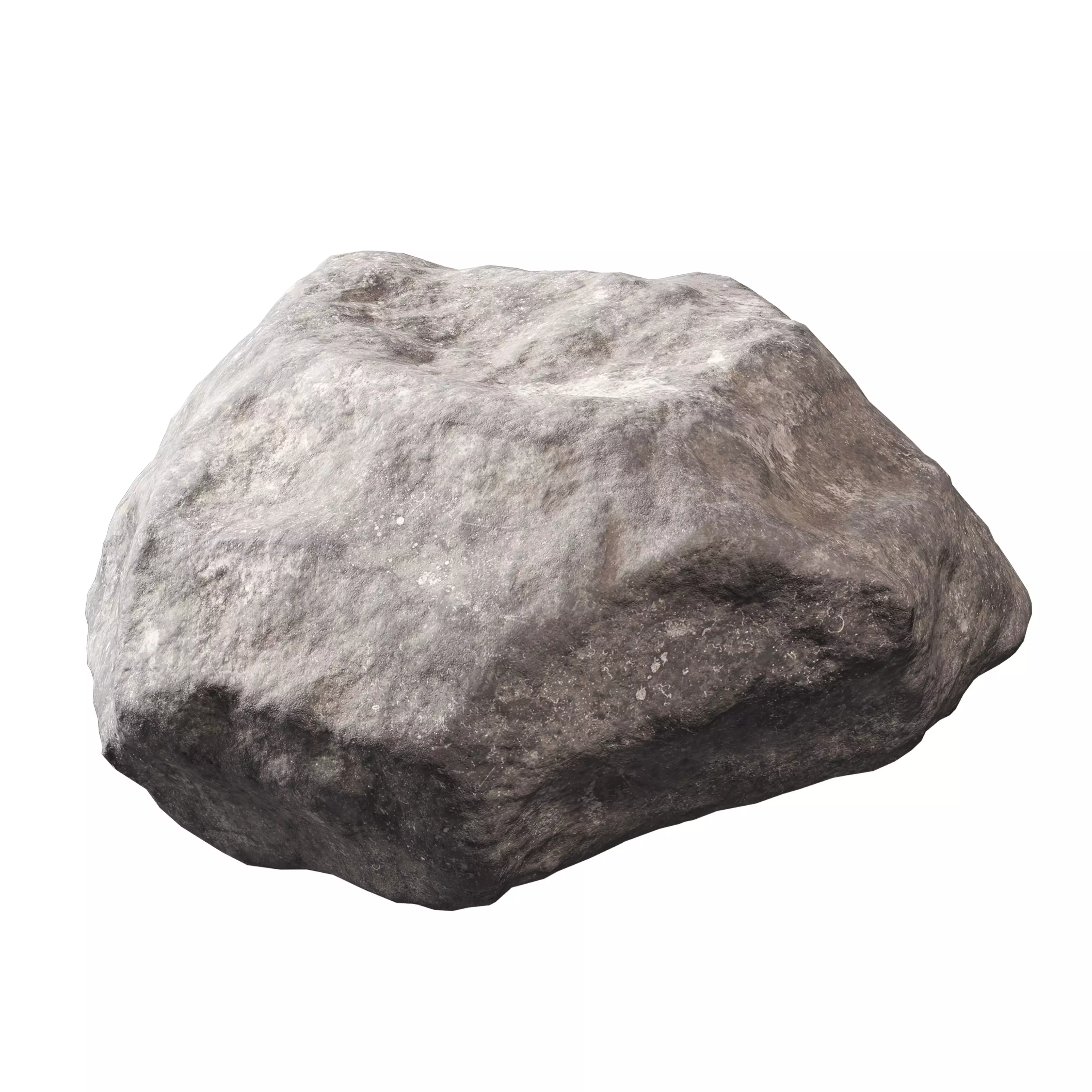 30 Low poly Rock Collection 3D model_39