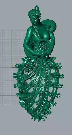 magerit aquarius pendant