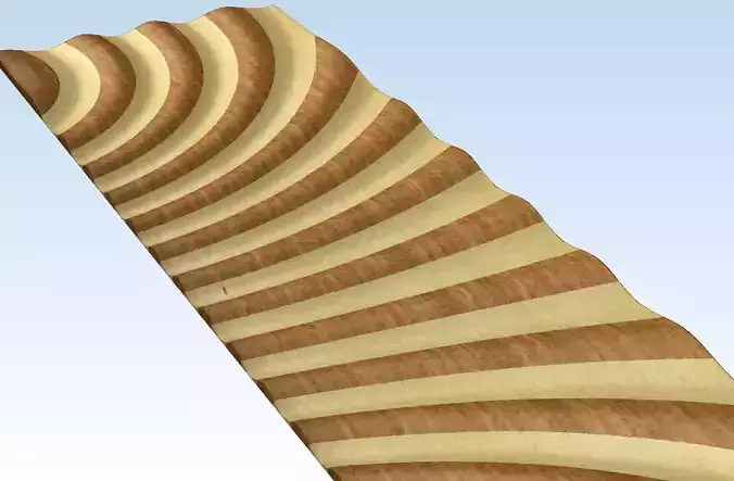 Relief panel for Artcam Voratinkliai