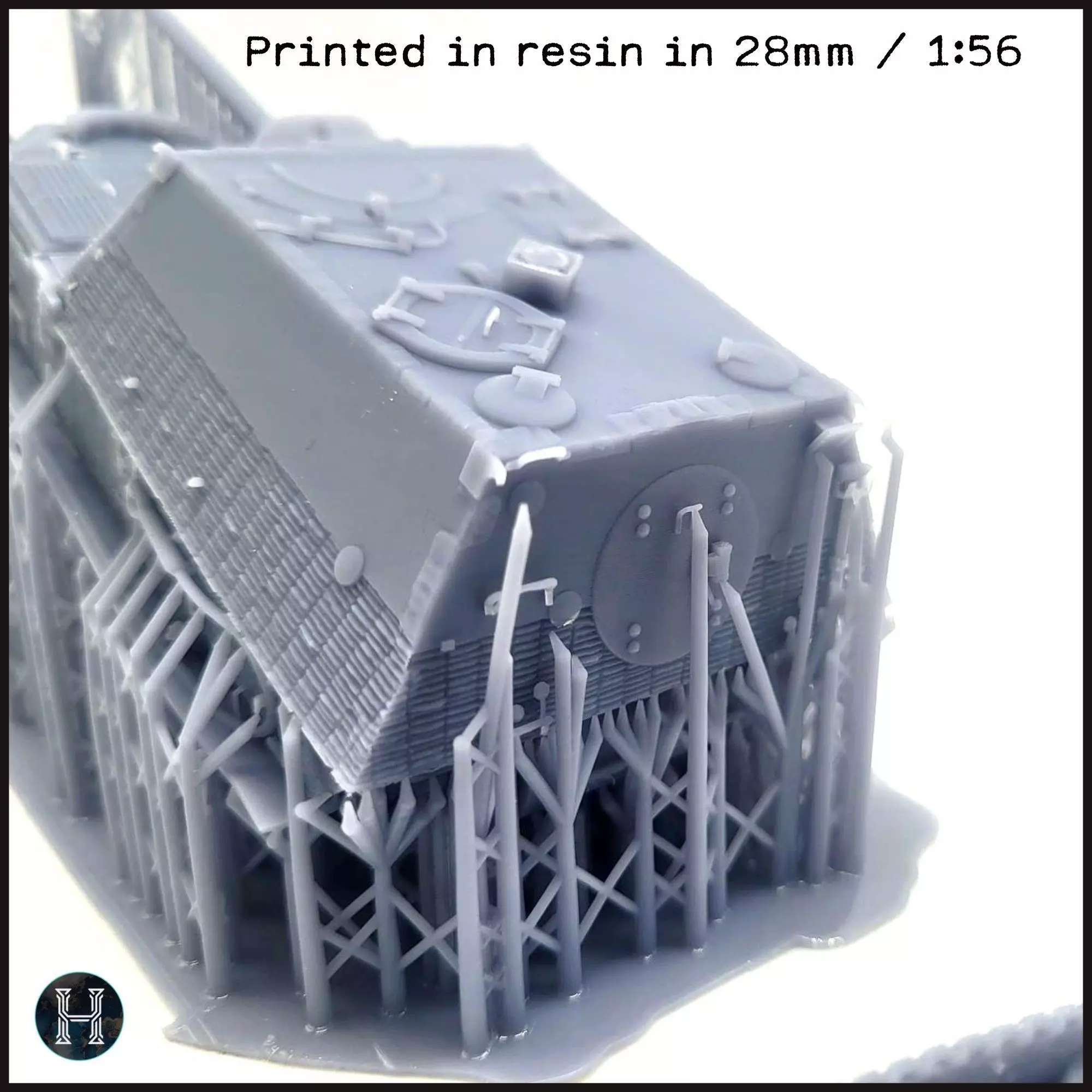 Panzerjager Tiger P Ferdinand early tank destroyer - Germany E 3D print model_19