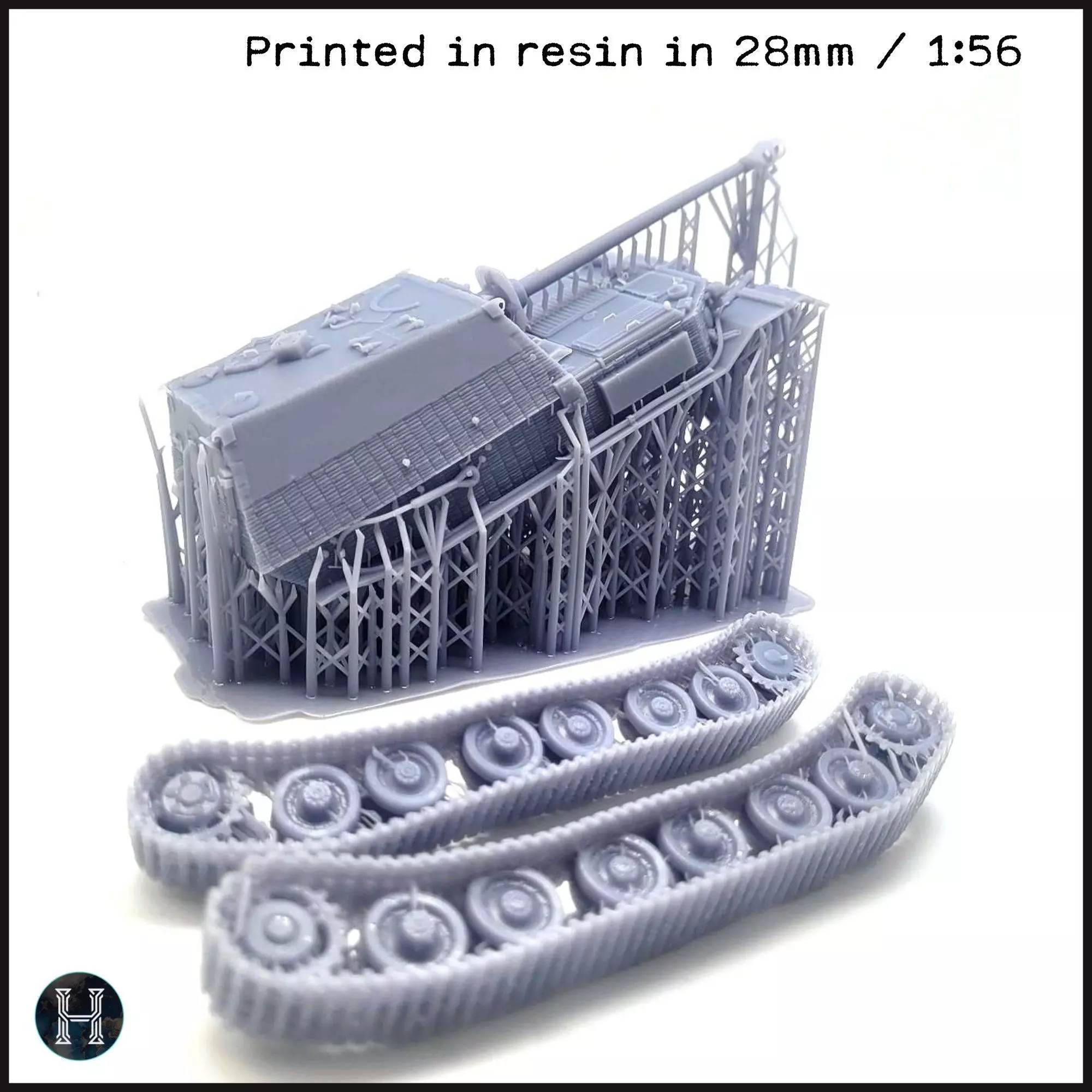 Panzerjager Tiger P Ferdinand early tank destroyer - Germany E 3D print model_17