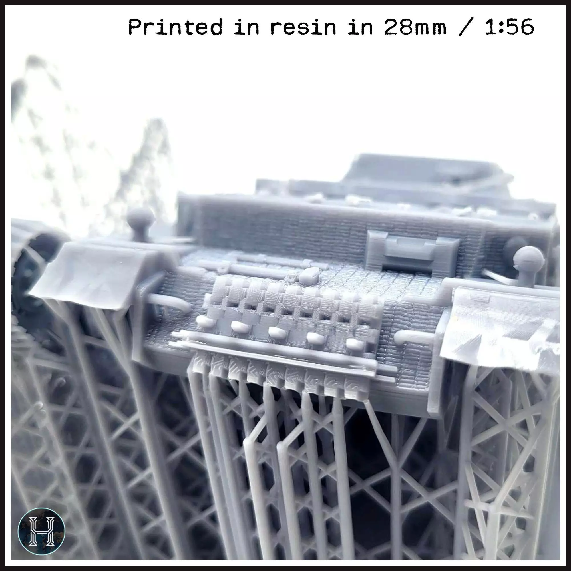 Bergepanzer Tiger P armored recovery vehicle - Germany Eastern W 3D print model_20