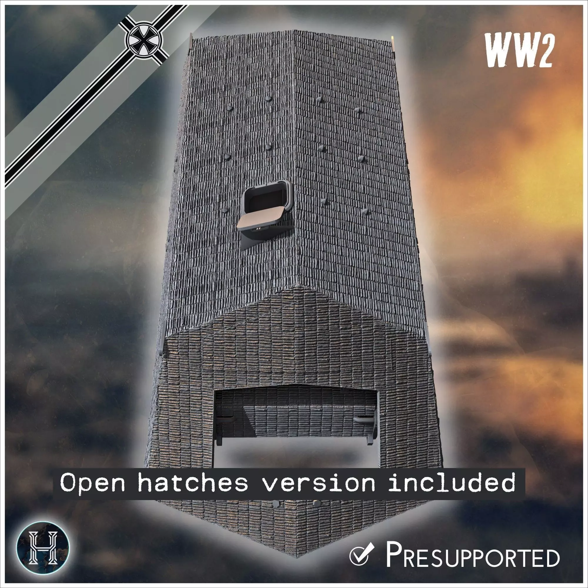 VK 4501 RammTiger assault tank - Germany Eastern Western Front 3D print model_15