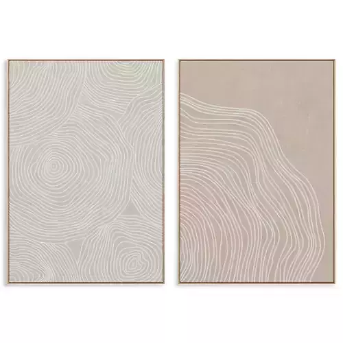 Abstract Painting Frame set