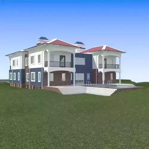 House with swimming pool