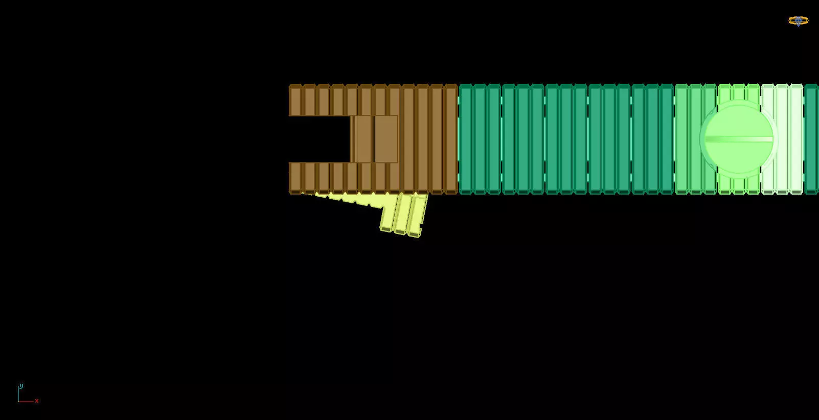 flexible unlimited love bracelet 3D print model_8