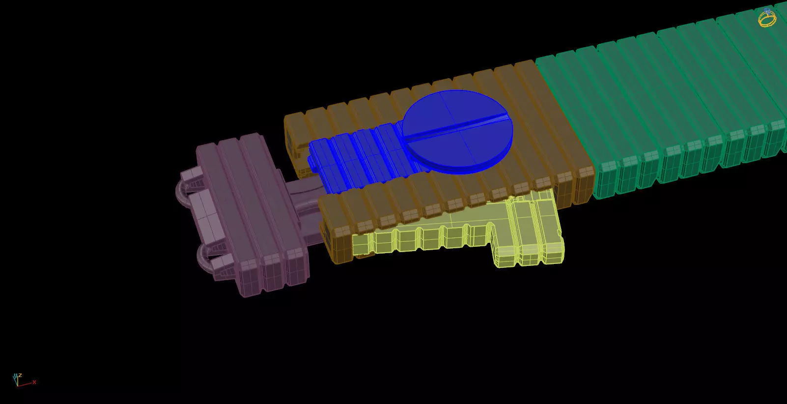 flexible unlimited love bracelet 3D print model_12