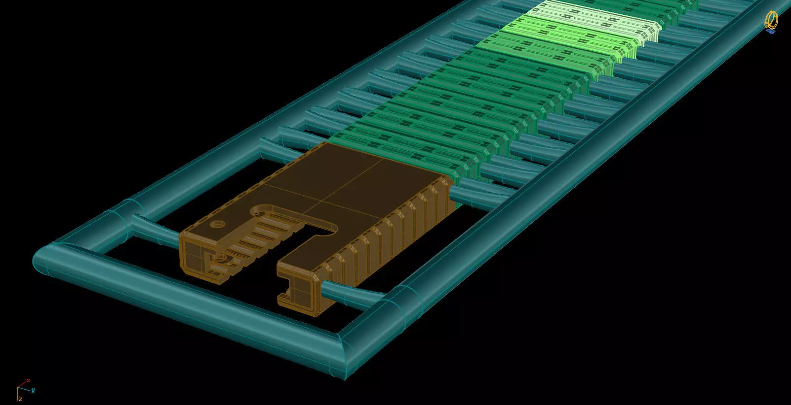 flexible unlimited love bracelet 3D print model_11