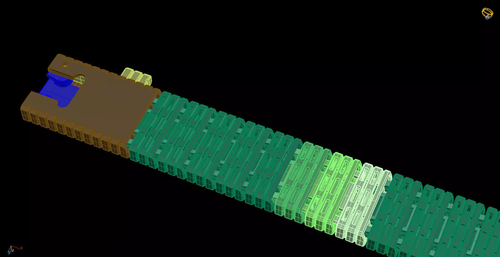 flexible unlimited love bracelet 3D print model_7