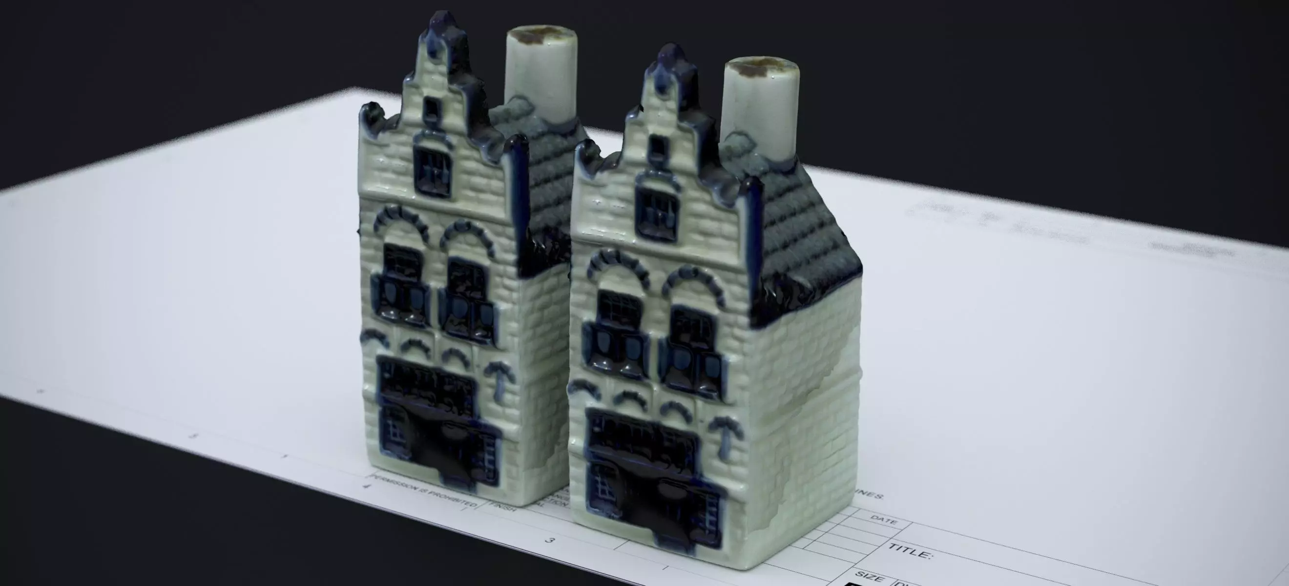 VINTAGE DUTCH DELFT HOUSE 20 2024 3D model_3