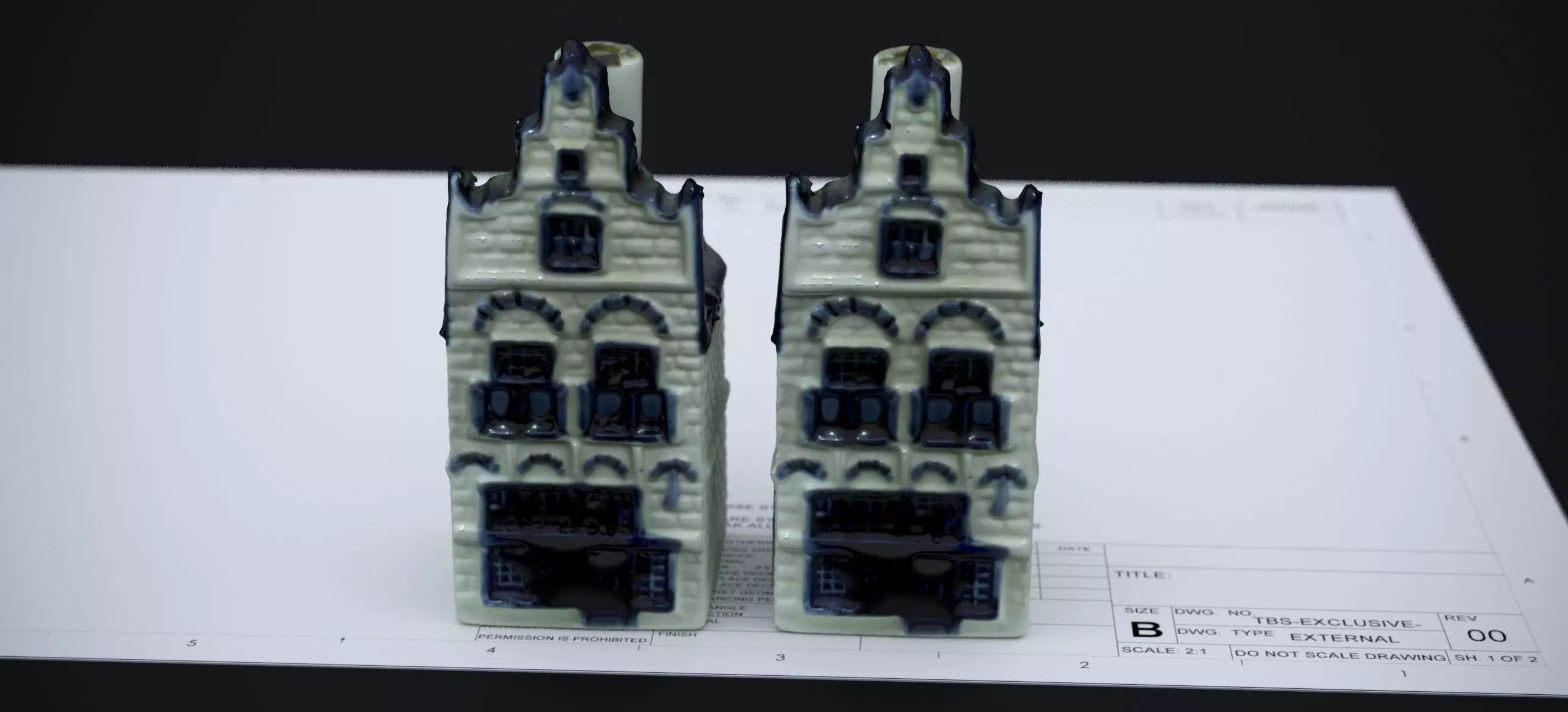 VINTAGE DUTCH DELFT HOUSE 20 2024 3D model_1