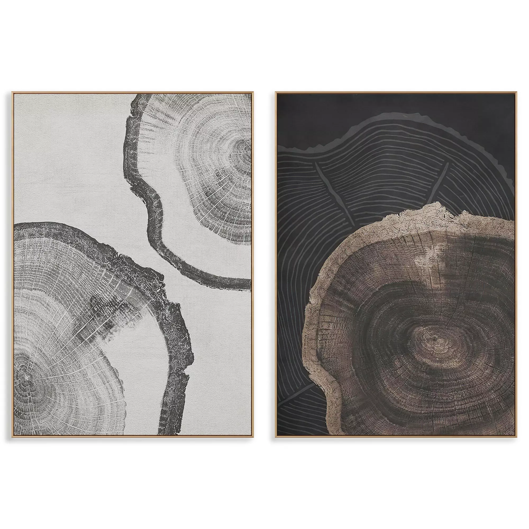 Abstract Painting Frame set 3D model_0