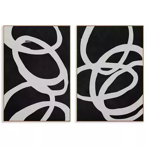 Abstract Painting Frame set