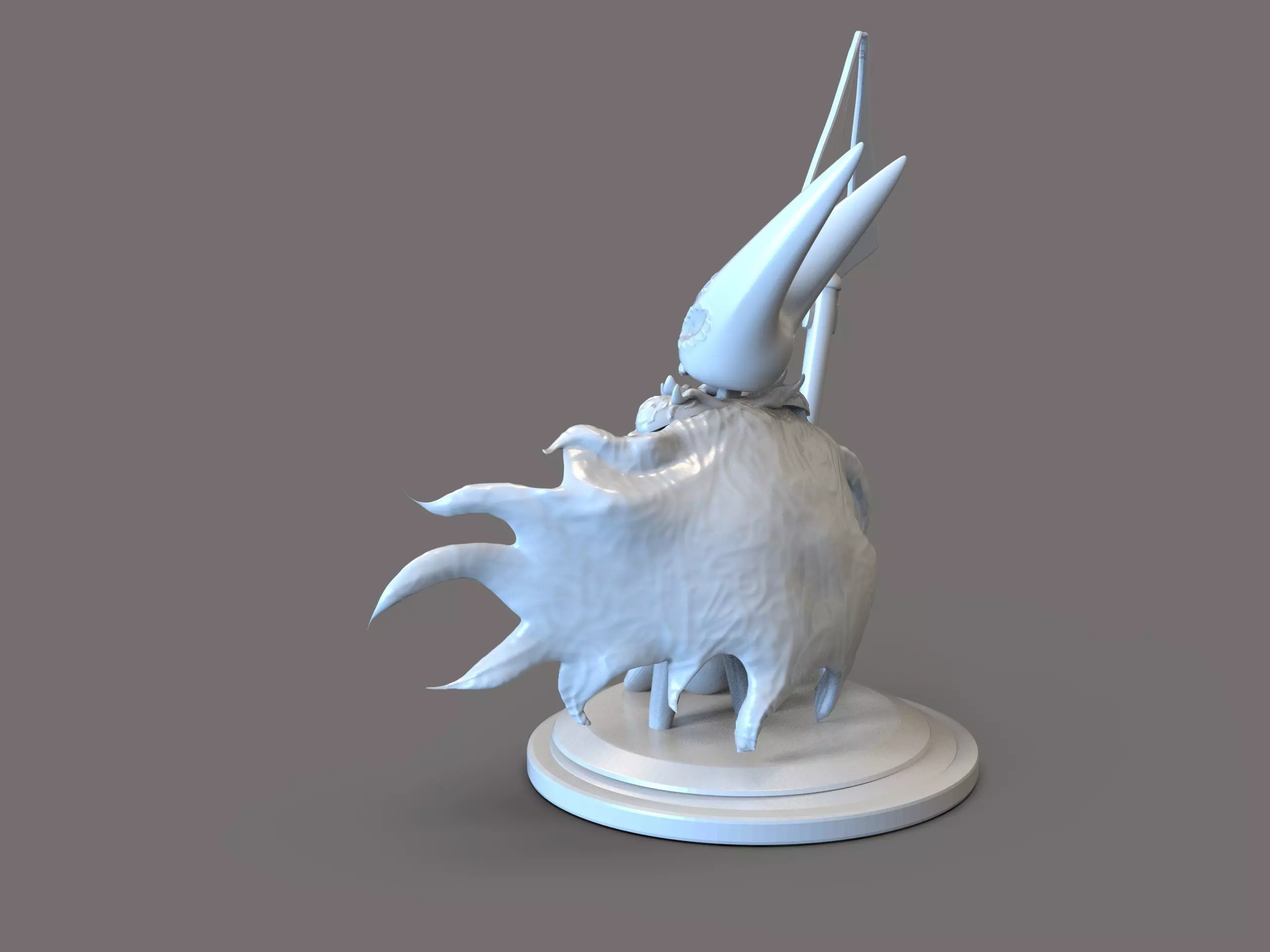 Hollow Knight Silksong Hornet Calaverita Free 3D print model_3