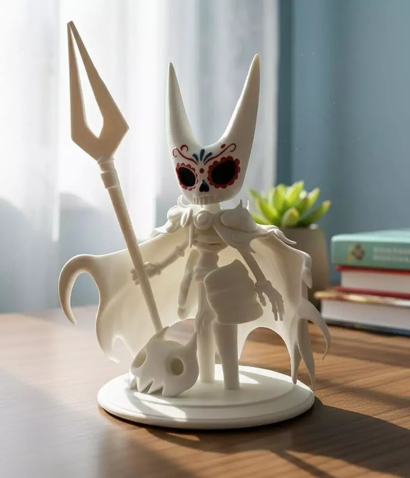 Hollow Knight Silksong Hornet Calaverita Free 3D print model_0