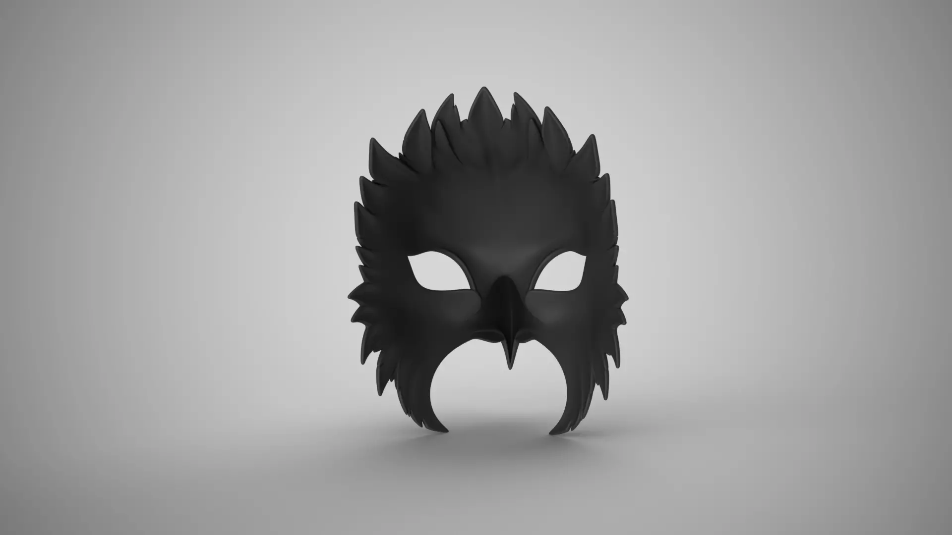 Eagle Mask 3D print model_5