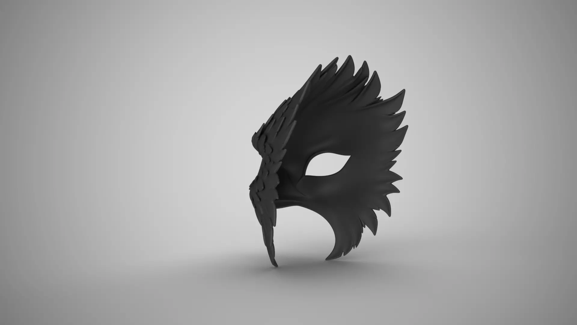 Eagle Mask 3D print model_6