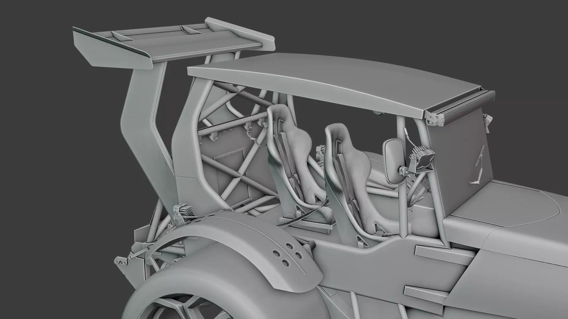 BELARUS 1222 MOD PROJECT Low-poly 3D model_13