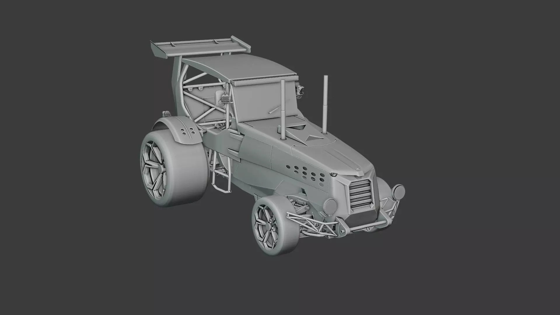 BELARUS 1222 MOD PROJECT Low-poly 3D model_5