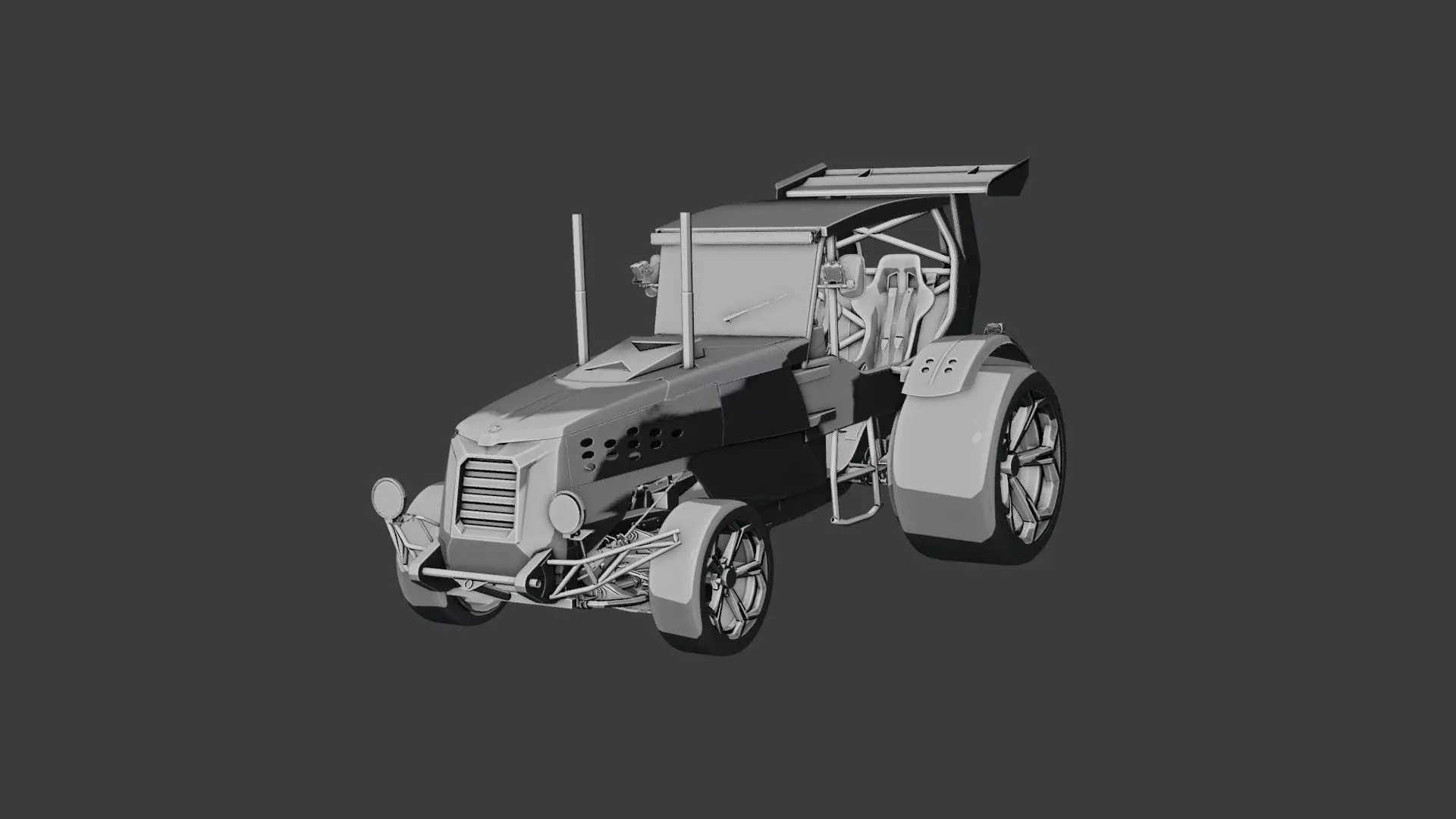 BELARUS 1222 MOD PROJECT Low-poly 3D model_12